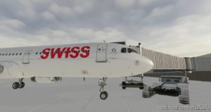 MSFS 2020 A321 Livery Mod: Swiss 8K/4K (Image #2)