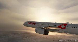 MSFS 2020 A321 Livery Mod: Swiss 8K/4K (Image #3)