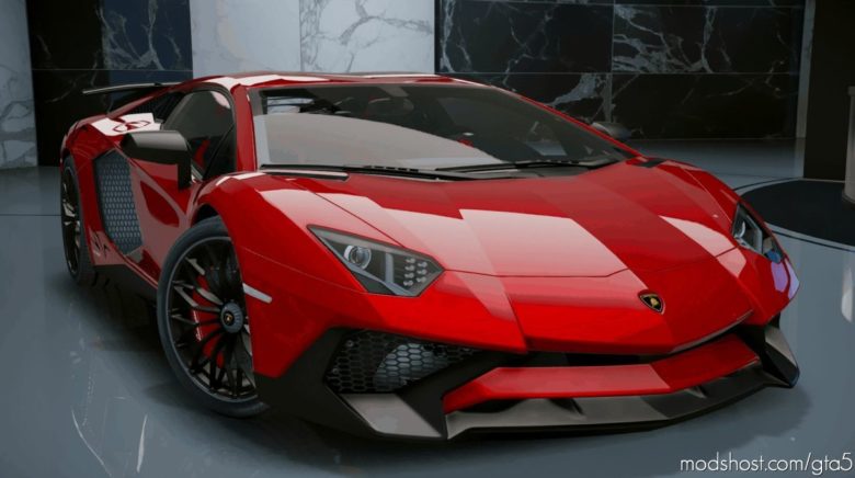 Lamborghini Aventador LP 750-4 SV 2015 1.2 for Grand Theft Auto V