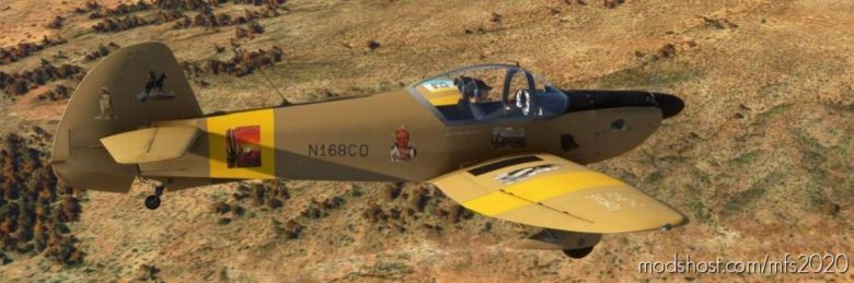 Mudry CAP10 Repaint Brown Indians for Microsoft Flight Simulator 2020