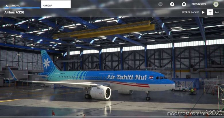 [4K] A320 AIR Tahiti NUI for Microsoft Flight Simulator 2020