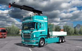 ETS2 Trailer Mod: Teklic Chassis Base Joab Abroll 1.39.X (Image #3)