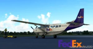 MSFS 2020 Mod: Fedex Feeder Cessna 208B Grand Caravan EX Livery (Image #2)