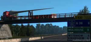 ETS2 Trailer Mod: Flatbed 2X Extendable Version And Loading 1.39 (Image #3)