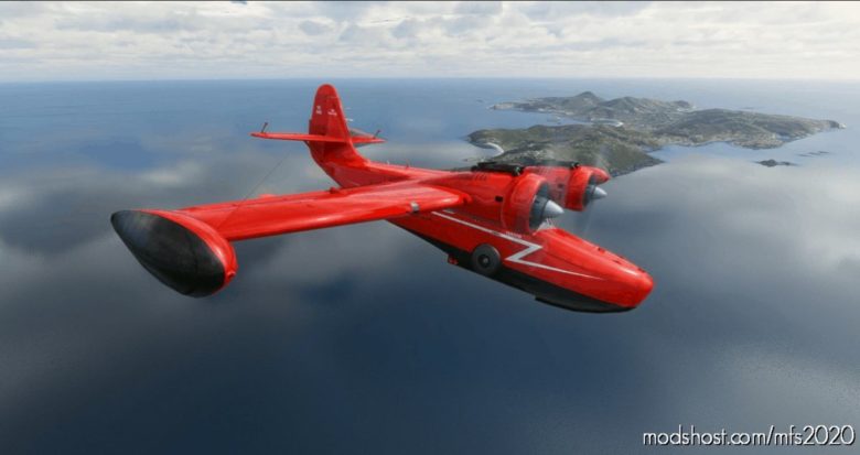 Grumman Goose NC3055 Texaco for Microsoft Flight Simulator 2020