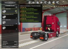 ETS2 Part Mod: Scania 730HP Engine For ALL Trucks Mod 1.39 (Image #2)