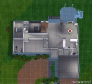 Sims 4 Mod: Ranch House With Walk-Out Basement (Image #3)