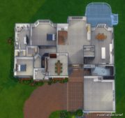 Sims 4 Mod: Ranch House With Walk-Out Basement (Image #4)