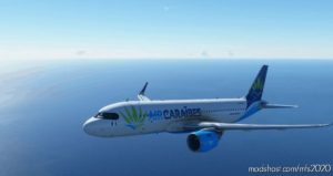 MSFS 2020 Livery Mod: 4K A320 AIR Caraïbes V1.1 (Image #2)