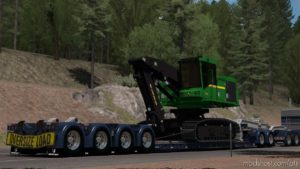 ATS Trailer Mod: Custom Deloupe Lowboy 06.01.21 1.39.X (Image #3)