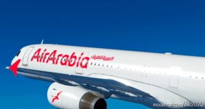 MSFS 2020 Livery Mod: AIR Arabia 4K (Image #3)