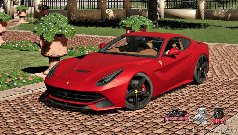 Ferrari F12 Berlinetta 2014 for Farming Simulator 19