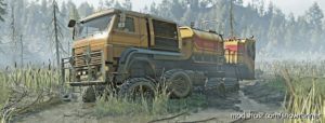 SnowRunner Truck Mod: Azov 64131 JBE V0.6 (Image #4)