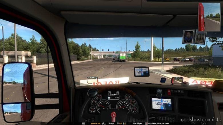 GPS RG PRO Blue HD V6.0 for American Truck Simulator