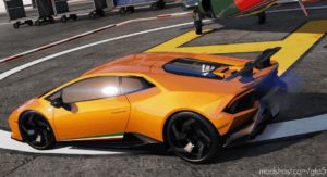 GTA 5 Vehicle Mod: 2018 Lamborghini Huracan Performante V1.3.3 (Image #6)