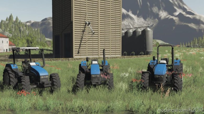 NEW Holland Serie TL NO CAB for Farming Simulator 19