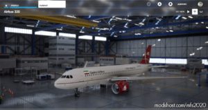 MSFS 2020 A320neo Livery Mod: Iran Qeshm AIR A320 NEO – 4K (Image #2)