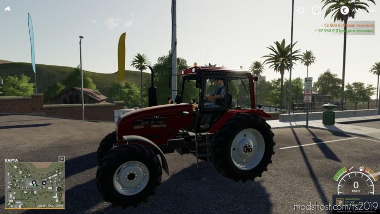 MTZ – 1221.4 for Farming Simulator 19