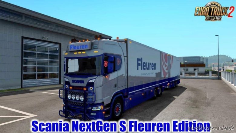 Scania Nextgen S Fleuren Edition [1.39.X] for Euro Truck Simulator 2