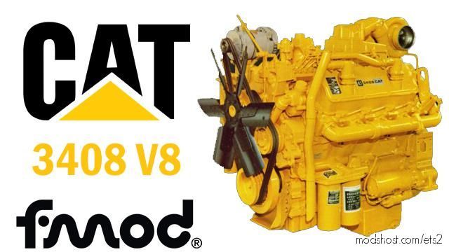 CAT 3408 V8 Engines Sounds [1.39] for Euro Truck Simulator 2