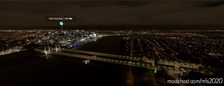 NEW Orleans USA Bridge FIX for Microsoft Flight Simulator 2020