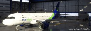 MSFS 2020 Livery Mod: Malaysian Aviation Group A320 NEO V1.1 (Image #4)