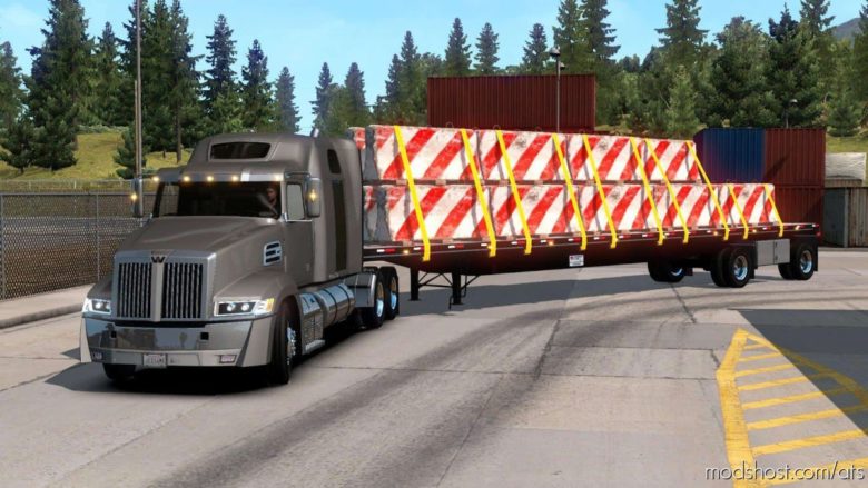 Transcraft TL2000 Flatbed Trailer V1.1 [1.39] for American Truck Simulator