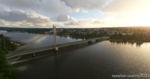 MSFS 2020 Scenery Mod: Rovaniemi – Jätkänkynttilä (Lumberjack Candle Bridge) (Image #2)