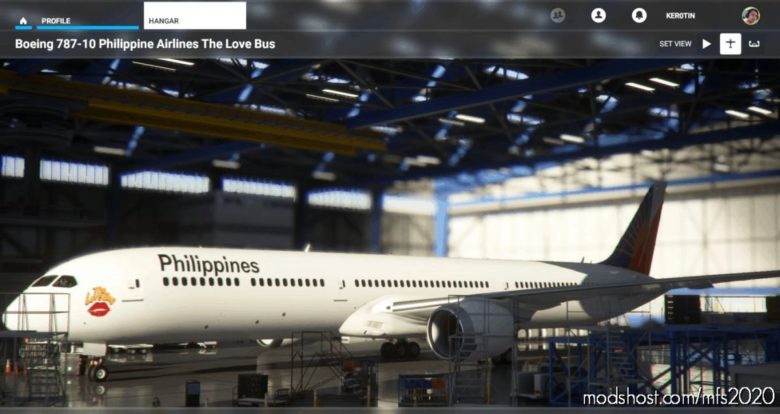 Philippine Airlines The Love BUS B787 for Microsoft Flight Simulator 2020
