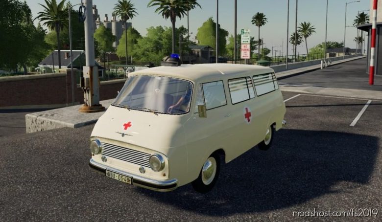 Skoda 1203 Ambulance for Farming Simulator 19