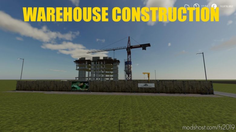 Warehouse Construction for Farming Simulator 19