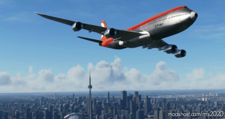 Boeing 747-8 Canada Pacific AIR [NO Text Mirroring] for Microsoft Flight Simulator 2020