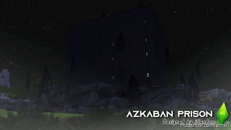Azkaban Prison | Harry Potter Builds for The Sims 4