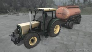 Buhrer M6135A Tractor for MudRunner