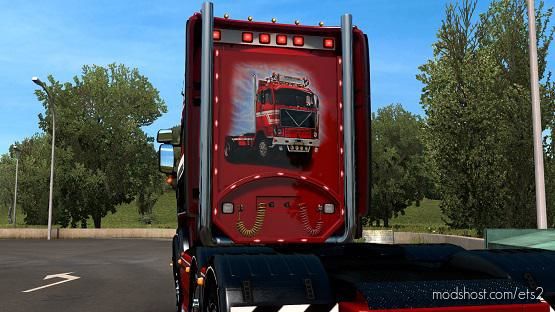 Scania RJL High Pipe With Airhose [1.39] for Euro Truck Simulator 2