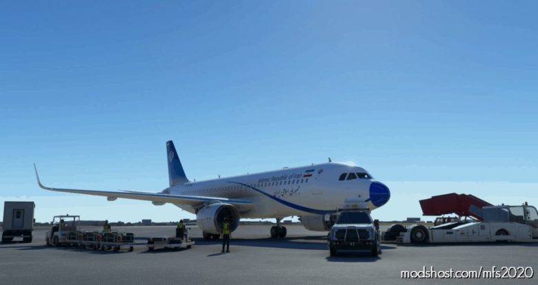 Iran Government Airbus A320 NEO – 8K for Microsoft Flight Simulator 2020