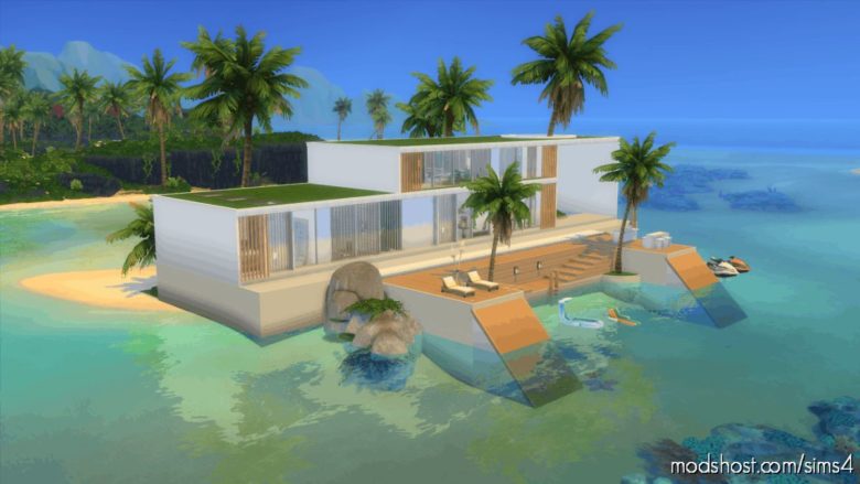 Tropicalia House for The Sims 4
