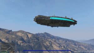 GTA 5 Vehicle Mod: Star Wars Millennium Falcon V0.1 (Image #2)