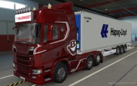 ETS2 Part Mod: BIG Lightbox Scania R And S 2016 Mammoet 1.39 (Image #4)