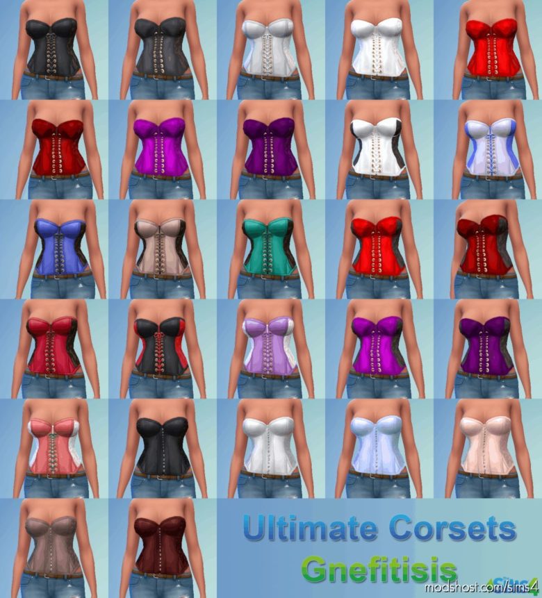 Ultimate Corsets for The Sims 4