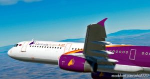 MSFS 2020 Cambodia Livery Mod: Angkor AIR 4K (Image #2)