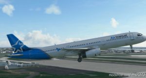 MSFS 2020 Mod: 8K AIR Transat A321 Livery (Image #3)