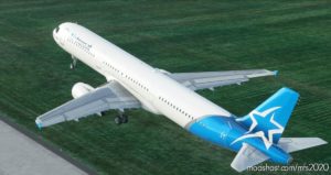 MSFS 2020 Mod: 8K AIR Transat A321 Livery (Image #4)