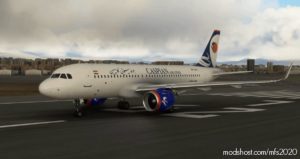 MSFS 2020 A320neo Livery Mod: Caspian Airlines A320NEO – 8K (Image #2)