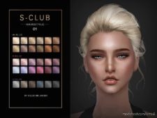 Sims 4 Mod: TS4 WM Hair 202101 (Image #3)