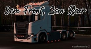 Lowered Chassis For Scania Pgrs (2-8CM) [1.39] for Euro Truck Simulator 2