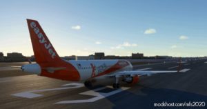 MSFS 2020 A320 Livery Mod: Easyjet Berlin A320 NEO – 8K (Image #4)