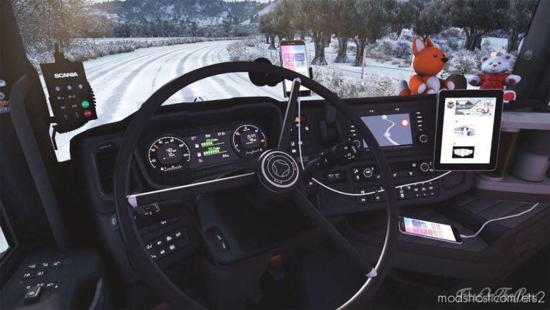 Next Generation Scania Custom Dashboard [1.39] for Euro Truck Simulator 2