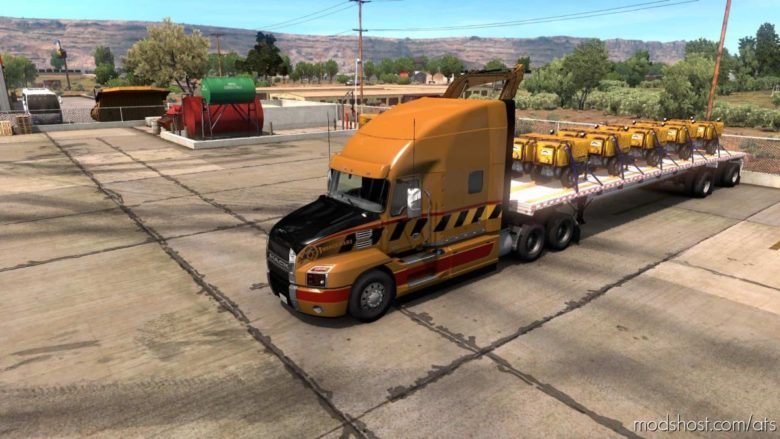The Ravens Eclipse Flatbed [1.39] for American Truck Simulator