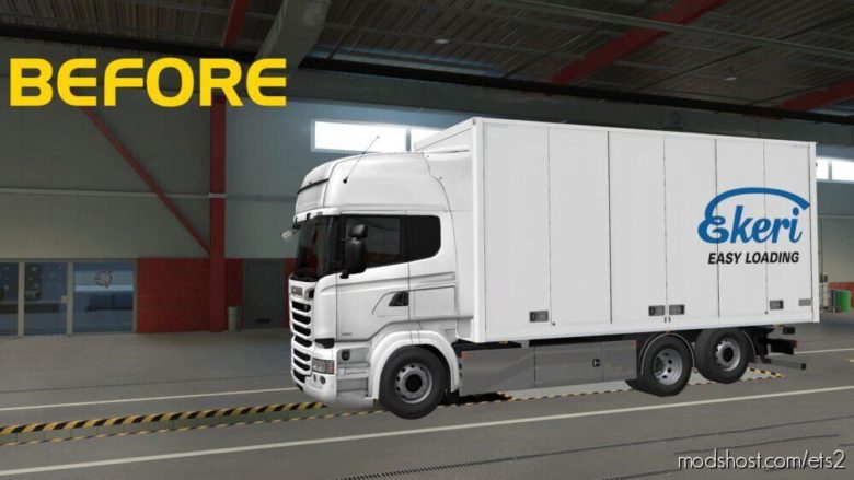 LOW Deck Chassis For Tandem Addon RJL By Kast [1.39] for Euro Truck Simulator 2